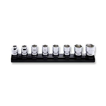 KOKEN Z-EAL 3/8(9.5mm)SQ. Hexagonal socket rail set 8 pieces RS3400MZ/8