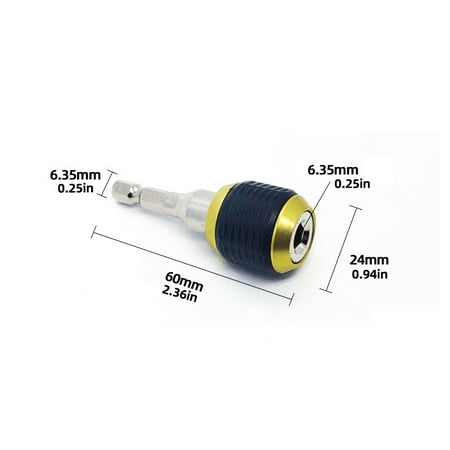 Pop Up Self-locking Connecting Rod Hexagonal Shank Connector Big End Quick Release Quick Change Type Bit Electric Drill Adapter Quick Converter
Pop Up Self-locking Connecting Rod Hexagonal Shank Connector Big End Quick Release Quick Change Type Bit Electric Drill Adapter Quick Converter