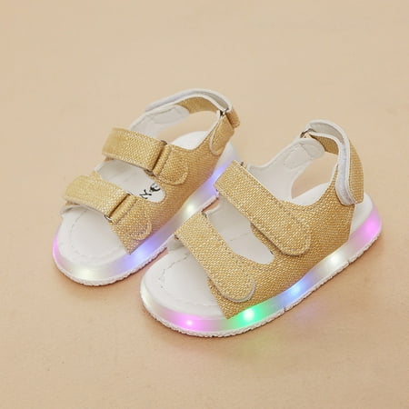 LoyisViDion Toddler Shoes Clearance Toddler Kids Sport Summer Shoes Boys Girls Baby Sandals Led Luminous Shoes Sneakers Yellow 15-18Months
LoyisViDion Toddler Shoes Clearance Toddler Kids Sport Summer Shoes Boys Girls Baby Sandals Led Luminous Shoes Sneakers Yellow 15-18Months