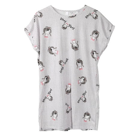 AOOOWER Women Girls Summer Short Batwing Sleeve Sleepshirt Cartoon Rabbit Ice Cream Vert
AOOOWER Women Girls Summer Short Batwing Sleeve Sleepshirt Cartoon Rabbit Ice Cream Vert