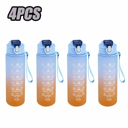 900ML Sports Water Bottle with Time Marker Leak-proof Cup Motivational Portable Water bottle for Outdoor Sport Fitness BPA Free
900ML Sports Water Bottle with Time Marker Leak-proof Cup Motivational Portable Water bottle for Outdoor Sport Fitness BPA Free