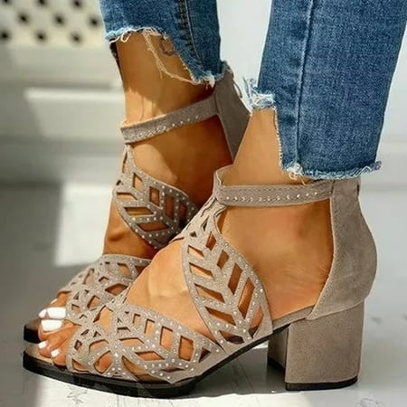 Alueeu Women s sandals Sandals For Women Ladies Fashion High Heels Shoes Peep Toe Sandles Bohemian Shoes
Alueeu Women s sandals Sandals For Women Ladies Fashion High Heels Shoes Peep Toe Sandles Bohemian Shoes