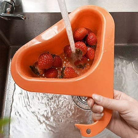 Dtydtpe kitchen accessories 2 Pcs Kitchen Sink Organizer Sink Filter Tray Sink Shelf Triangular Sink Strainer Basket Storage Rack For Vegetable/Fruit Kitchen Strainer Tea Straine
Dtydtpe kitchen accessories 2 Pcs Kitchen Sink Organizer Sink Filter Tray Sink Shelf Triangular Sink Strainer Basket Storage Rack For Vegetable/Fruit Kitchen Strainer Tea Straine