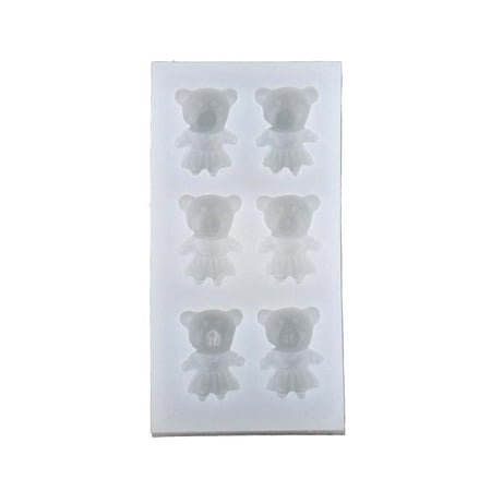 Whigetiy Bear Silicone Mold Fondant Molds For Cookie Decorating Bear Candle Molds For Candle Making Cake Decorating Molds
Whigetiy Bear Silicone Mold Fondant Molds For Cookie Decorating Bear Candle Molds For Candle Making Cake Decorating Molds
