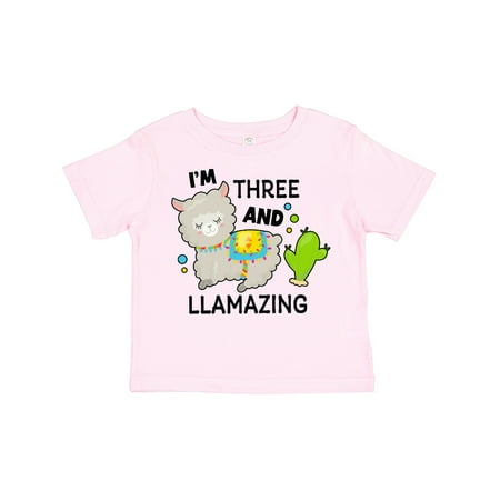 Inktastic Im Three and Llamazing with Llama and Cactus Boys or Girls Toddler T-Shirt
Inktastic Im Three and Llamazing with Llama and Cactus Boys or Girls Toddler T-Shirt