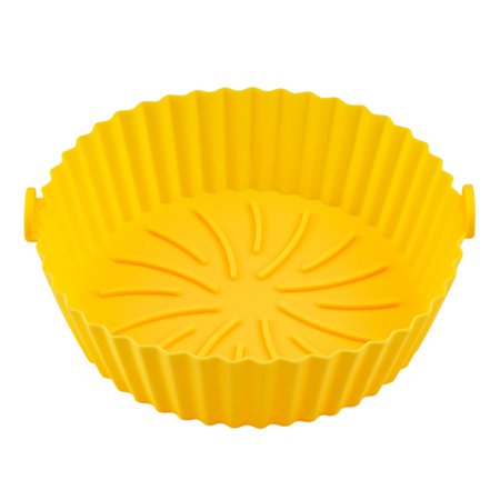 FTjfrsbc Silicone Air Fryer Tray Safety Reusable for Oven Microwave Cake Mould (Yellow)
FTjfrsbc Silicone Air Fryer Tray Safety Reusable for Oven Microwave Cake Mould (Yellow)