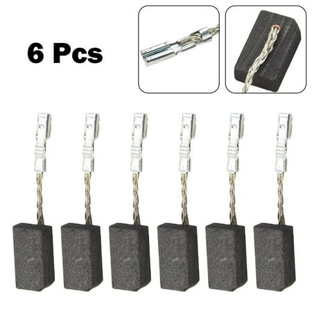 6Pcs Carbon Brushes for Metabo Angle Grinder Wq 1400 / Wq 1000 / Wq