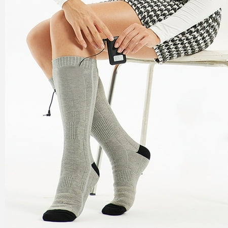 Cotonie Temperature Regulating Heating Socks Electric Socks Long Tube Warm Electric Heating Socks Charging Heating Foot Warmer
Cotonie Temperature Regulating Heating Socks Electric Socks Long Tube Warm Electric Heating Socks Charging Heating Foot Warmer