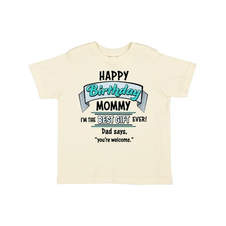 Inktastic Happy Birthday Mommy I m the Best Gift Ever in Blue Gift Toddler Boy or Toddler Girl T-Shirt
Inktastic Happy Birthday Mommy I m the Best Gift Ever in Blue Gift Toddler Boy or Toddler Girl T-Shirt