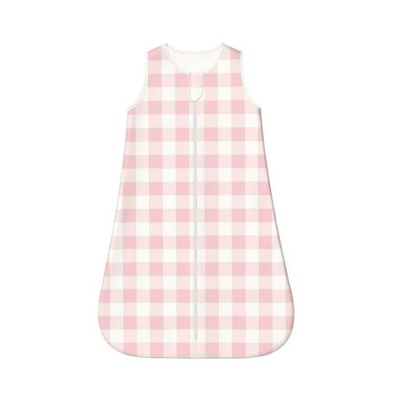 Fotbe Pink Checkboard Pattern Sleep Sack - Baby Wearable Blanket with Zipper Extra Soft Cotton Sleeveless Sleeping Bag for Infants-Small
Fotbe Pink Checkboard Pattern Sleep Sack - Baby Wearable Blanket with Zipper Extra Soft Cotton Sleeveless Sleeping Bag for Infants-Small