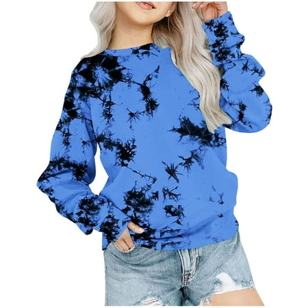 AherBiu Girls Clothes Crewneck Sweatshirts Long Sleeve Tie-Dye Printed Oversized Spring Casual Going out Tops
AherBiu Girls Clothes Crewneck Sweatshirts Long Sleeve Tie-Dye Printed Oversized Spring Casual Going out Tops