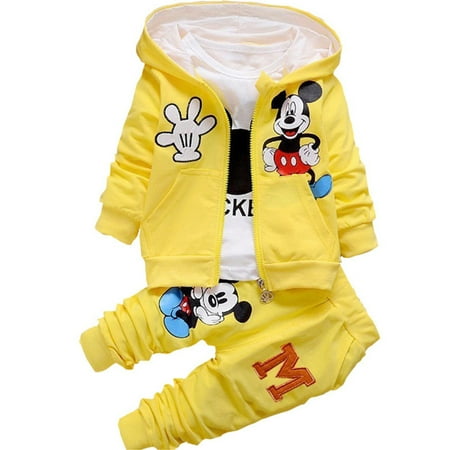 FOFJR 3 PCS Kids Girls Boys Clothing Sets Hooded Coat+T-Shirt+Pants Baby Tracksuits 0-3Y
FOFJR 3 PCS Kids Girls Boys Clothing Sets Hooded Coat+T-Shirt+Pants Baby Tracksuits 0-3Y