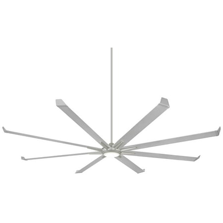 110 Minka Aire Geant Aluminum Wet Location Large LED Fan with Remote