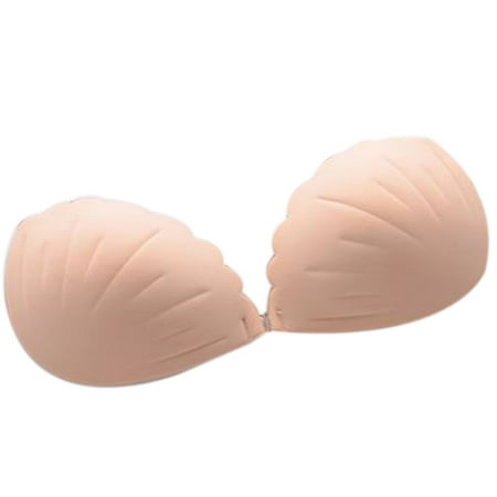 Women Shell-Shaped Nipple Cover Strapless Invisible Silicone Bra Front Closure/Bandage Sticky Push Up Breast Stickers
Women Shell-Shaped Nipple Cover Strapless Invisible Silicone Bra Front Closure/Bandage Sticky Push Up Breast Stickers