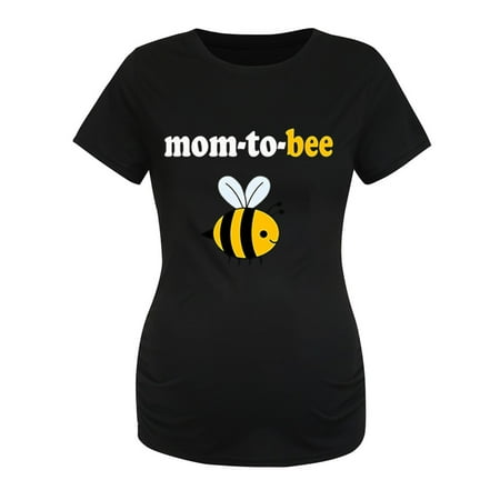 asdoklhq Maternity Clothes for Women Clearance Women Maternity Short Sleeve Cartoon Honeybee Tops T-shirt Pregnancy Clothes
asdoklhq Maternity Clothes for Women Clearance Women Maternity Short Sleeve Cartoon Honeybee Tops T-shirt Pregnancy Clothes