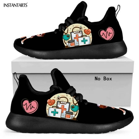 Cartoon Heart Health Pattern Casual Flats Shoe Women Nursing Shoes Lace Up Lightweight Breathable Jogging Sneakers Zapatos Mujer
Cartoon Heart Health Pattern Casual Flats Shoe Women Nursing Shoes Lace Up Lightweight Breathable Jogging Sneakers Zapatos Mujer