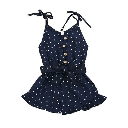 Girls Fashion Romper Sleeveless Halter short Pants Jumpsuit Toddler Girl Clothes Baby Summer Cute Halter Romper 6 Months to 5 Years Old
Girls Fashion Romper Sleeveless Halter short Pants Jumpsuit Toddler Girl Clothes Baby Summer Cute Halter Romper 6 Months to 5 Years Old