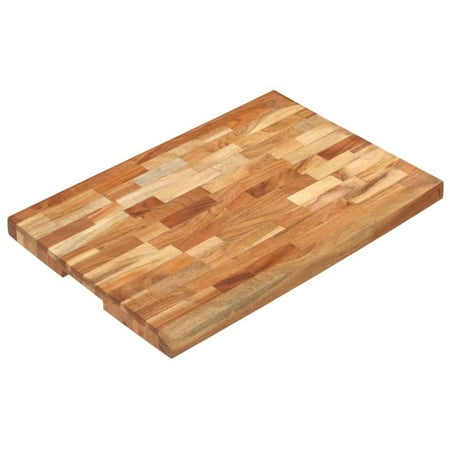 Chopping Board 23.6 x15.7 x1.6 Solid Acacia Wood