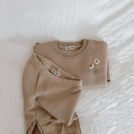 DancePeanut Autumn Baby Girls Clothes Set Winter Fleece Warm Daisy Embroidery Pullover Sweatshirt Trousers Baby Sports Hoodie Sweater Outfit
DancePeanut Autumn Baby Girls Clothes Set Winter Fleece Warm Daisy Embroidery Pullover Sweatshirt Trousers Baby Sports Hoodie Sweater Outfit