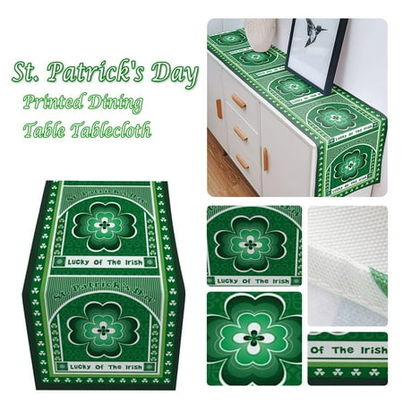 〖Yilirongyumm〗 Table Cloth Creative Cotton Table Flag Printed Polyester Decorations Patrick s St. Day Table Home Decor
〖Yilirongyumm〗 Table Cloth Creative Cotton Table Flag Printed Polyester Decorations Patrick s St. Day Table Home Decor
