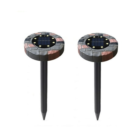 2pcs Solar Mouse Repellent Simulation Rock Expeller Mole Snake Ground Remover Shape LED Solar Light 8 Mouse For Yard Farm Garden
2pcs Solar Mouse Repellent Simulation Rock Expeller Mole Snake Ground Remover Shape LED Solar Light 8 Mouse For Yard Farm Garden