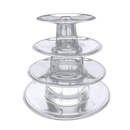 SEARCHI 4 Tiers Round Macaron Tower Stand Cake Display Rack Cupcake Stand Desserts Display for Wedding Birthday Decor
SEARCHI 4 Tiers Round Macaron Tower Stand Cake Display Rack Cupcake Stand Desserts Display for Wedding Birthday Decor