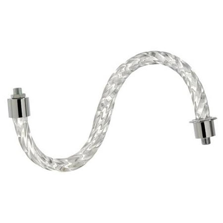 B&P Lamp® 6 Inch (152Mm) Rope Crystal Arm