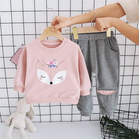 Hunpta Toddler Kids Children Newborn Baby Girls Long Sleeve Cute Cartoon Animals Print Sweatshirt Tops Patchwork Pants Set2PCS
Hunpta Toddler Kids Children Newborn Baby Girls Long Sleeve Cute Cartoon Animals Print Sweatshirt Tops Patchwork Pants Set2PCS
