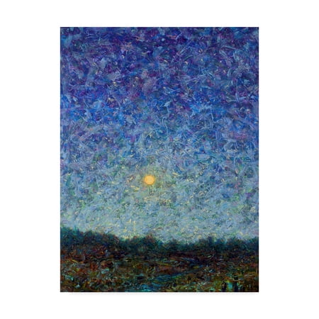Trademark Fine Art 'Cornbread Moon 1' Canvas Art by James W. Johnson