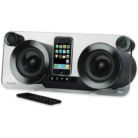 iHome iP1 Studio Series Speaker System for 30 PIN iPod and iPhone (Black)