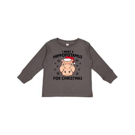 Inktastic I Want a Hippopotamus for Christmas in Santa Hat Gift Toddler Boy or Toddler Girl Long Sleeve T-Shirt
Inktastic I Want a Hippopotamus for Christmas in Santa Hat Gift Toddler Boy or Toddler Girl Long Sleeve T-Shirt