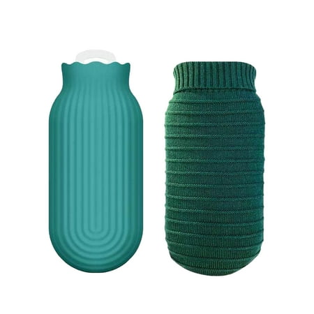 

Silicone Hot Water Bottle Mini Heating Water Injection Warming Handbag 550ml