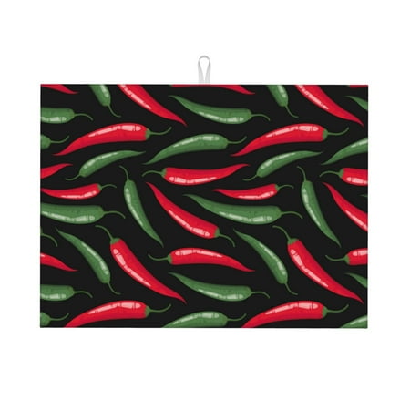 Dish Drying Mat bell Pepper Highly Absorbent Microfiber Drying Mat Kitchen Counter or Sink Drawer Liner 18x24 Kitchen Drying Mat Coffee Mat Kitchen Essentials
Dish Drying Mat bell Pepper Highly Absorbent Microfiber Drying Mat Kitchen Counter or Sink Drawer Liner 18x24 Kitchen Drying Mat Coffee Mat Kitchen Essentials