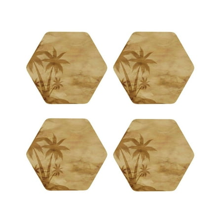 Leather Coasters with Heat-resistant for Drinks Retro Palm Tree -标题2 Hexagon
Leather Coasters with Heat-resistant for Drinks Retro Palm Tree -标题2 Hexagon