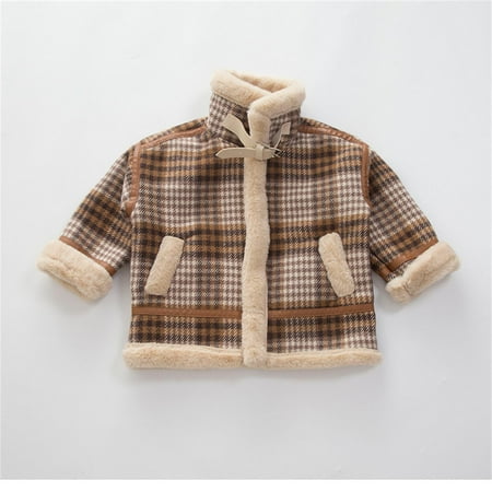 Baby Girls Coats & Jackets Autumn Winter Outwear Cotton Plaid Plush Thickening Warm Girls Outdoor Jackets & Outerwear Outwear
Baby Girls Coats & Jackets Autumn Winter Outwear Cotton Plaid Plush Thickening Warm Girls Outdoor Jackets & Outerwear Outwear