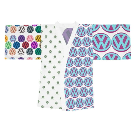 VM MULTI COLORS Long Sleeve Kimono Robe (AOP)