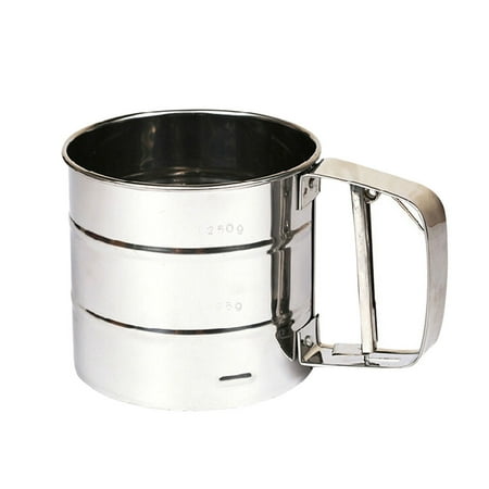 Flour Shaker Handheld Sieve Cup Stainless Steel Mesh Baking Cake Powder Sifters Thicken Kitchen Tool
Flour Shaker Handheld Sieve Cup Stainless Steel Mesh Baking Cake Powder Sifters Thicken Kitchen Tool