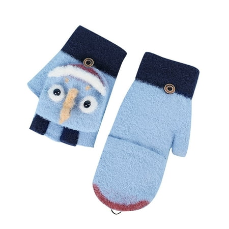 Dadaria Gloves for Women Children Knitted Gloves Thickened Plus Velvet Anti-Lost Lanyard Baby Gloves Blue Women
Dadaria Gloves for Women Children Knitted Gloves Thickened Plus Velvet Anti-Lost Lanyard Baby Gloves Blue Women