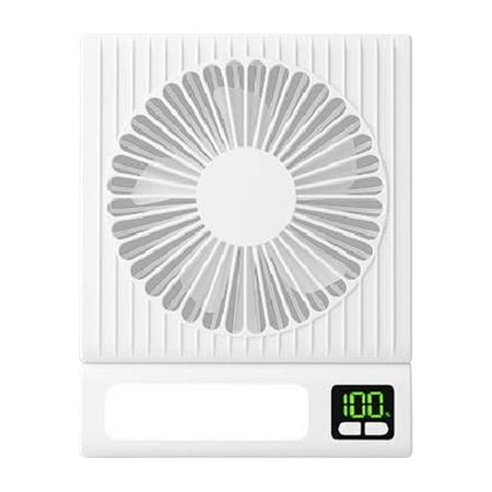 Konghyp Mini Portable Desk Fan with 5-Speed Settings Wide-Angle Oscillation and Atmospheric Light for Personal Comfort
Konghyp Mini Portable Desk Fan with 5-Speed Settings Wide-Angle Oscillation and Atmospheric Light for Personal Comfort