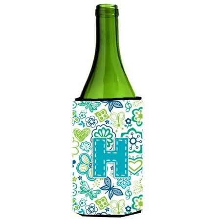 Caroline s Treasures CJ2006-HLITERK Letter H Flowers and Butterflies Teal Blue Wine Bottle Hugger Wine Bottle multicolor
Caroline s Treasures CJ2006-HLITERK Letter H Flowers and Butterflies Teal Blue Wine Bottle Hugger Wine Bottle multicolor