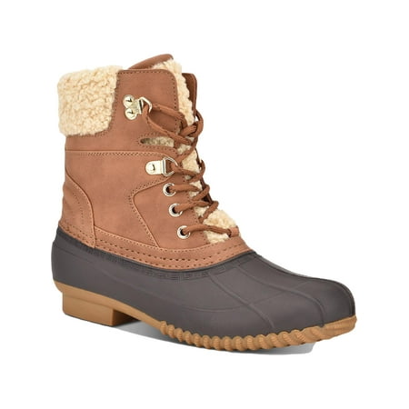 Tommy Hilfiger Womens Rainah Ankle Lace Up Rain Boots