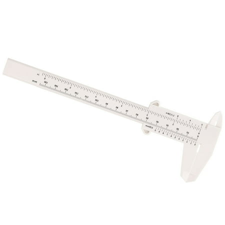 Eyebrow Tattoo Ruler Double Scale Calipers Convenient Multicolor Positioning Plastic Measuring Tool