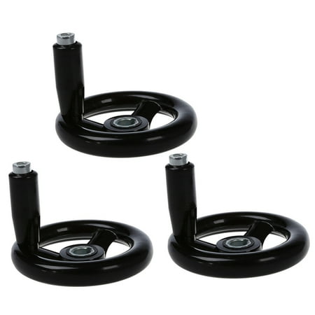 3X 3.9 Inch Diameter Hand Wheel W Revolving Handle for Milling Machine