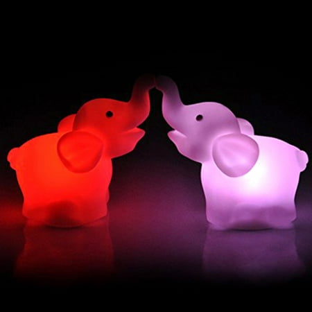 Baiwo 2Pcs Colorful LED Couple Elephant Shape Night Light Home Bedroom Lamp Decor Gift
Baiwo 2Pcs Colorful LED Couple Elephant Shape Night Light Home Bedroom Lamp Decor Gift