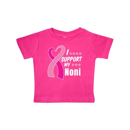 Inktastic Breast Cancer Awareness I Support My Noni with Pink Ribbon Gift Baby Boy or Baby Girl T-Shirt
Inktastic Breast Cancer Awareness I Support My Noni with Pink Ribbon Gift Baby Boy or Baby Girl T-Shirt