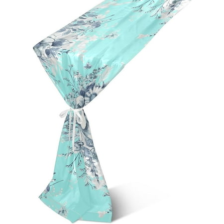 Hyjoy Table Runner Wild Flower Blue Machine Washable Non-Slip Farmhouse Table Runners for Dinner Party Holidays Home Decor 13 x 90 Inch
Hyjoy Table Runner Wild Flower Blue Machine Washable Non-Slip Farmhouse Table Runners for Dinner Party Holidays Home Decor 13 x 90 Inch