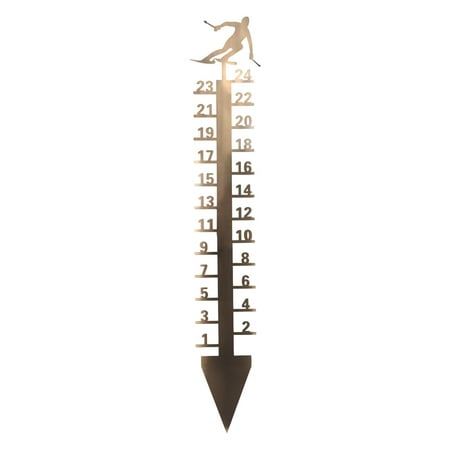 aoksee 24CM Snow Meter Hand Made Metal Outdoor Garden Snow Meter Garden Decoration Gift on Clearance
aoksee 24CM Snow Meter Hand Made Metal Outdoor Garden Snow Meter Garden Decoration Gift on Clearance