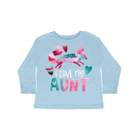 Inktastic I Love My Aunt Pink and Blue Fox with Hearts Gift Toddler Boy or Toddler Girl Long Sleeve T-Shirt
Inktastic I Love My Aunt Pink and Blue Fox with Hearts Gift Toddler Boy or Toddler Girl Long Sleeve T-Shirt