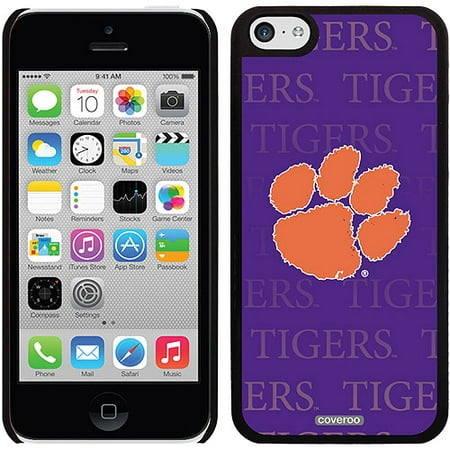Coveroo Clemson Repeating Design Apple iPhone 5c Thinshield Snap-On Case