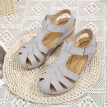 Alueeu Women s sandals Comfortable Peep Summer Shoes Beach Fashion Wedges Toe Breathable Sandals Women Women s Sandals
Alueeu Women s sandals Comfortable Peep Summer Shoes Beach Fashion Wedges Toe Breathable Sandals Women Women s Sandals